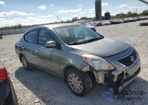2012 Nissan Versa S из США, поврежденный, VIN 3N1CN7AP5CL902706